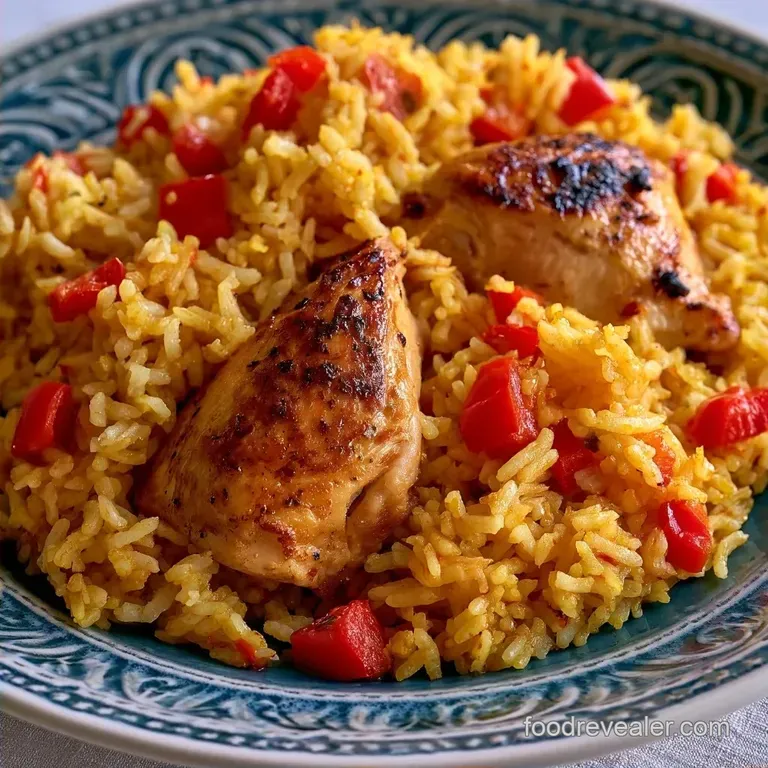 Large Batch Chicken Paella: Crispy Bottom