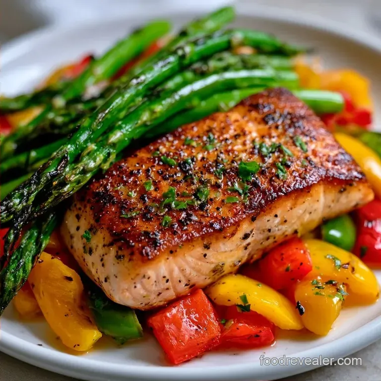 Lemon Pepper Salmon Sheet Pan: Tender and Zesty