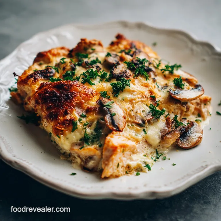 Low Carb Chicken Casserole: Creamy & Baked