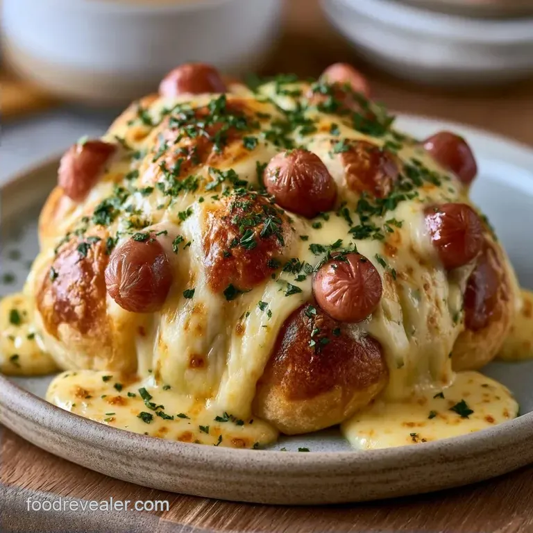 Mini Hot Dog Sliders with Hawaiian Rolls