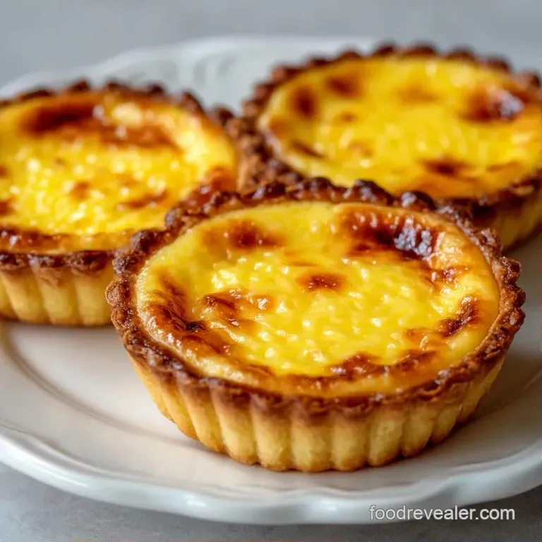 Small savory tarts with crisp fluted crusts and bubbly golden cheese tops arranged elegantly on a slate serving tray.