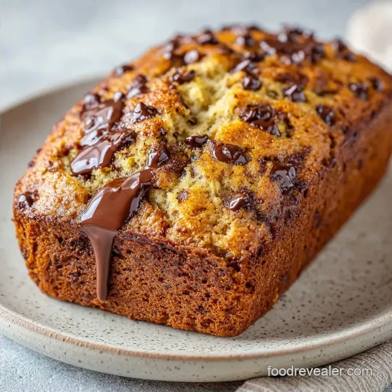 Moist Chocolate Chip Banana Bread: Velvety Crumb