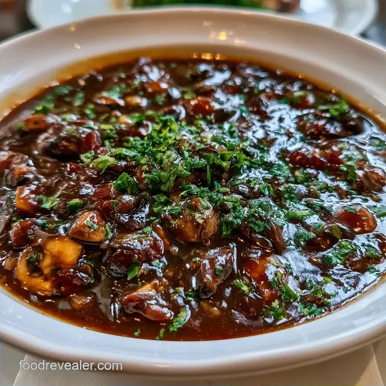 Mushroom Gravy Vegetarian with Cremini Mushrooms