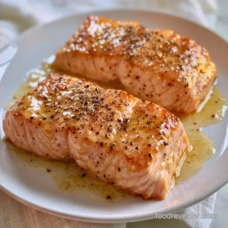 Quick Baked Salmon Recipe with Lemon