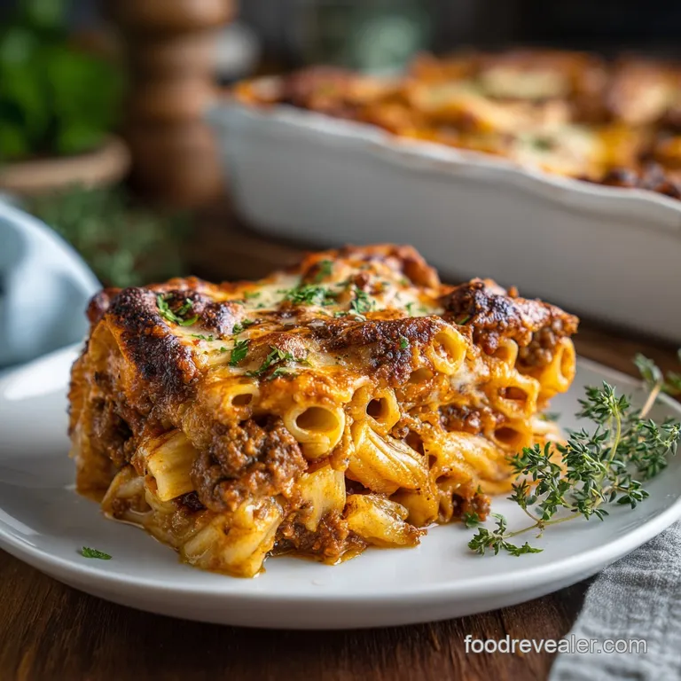 Baked Ziti with Sausage and Ricotta