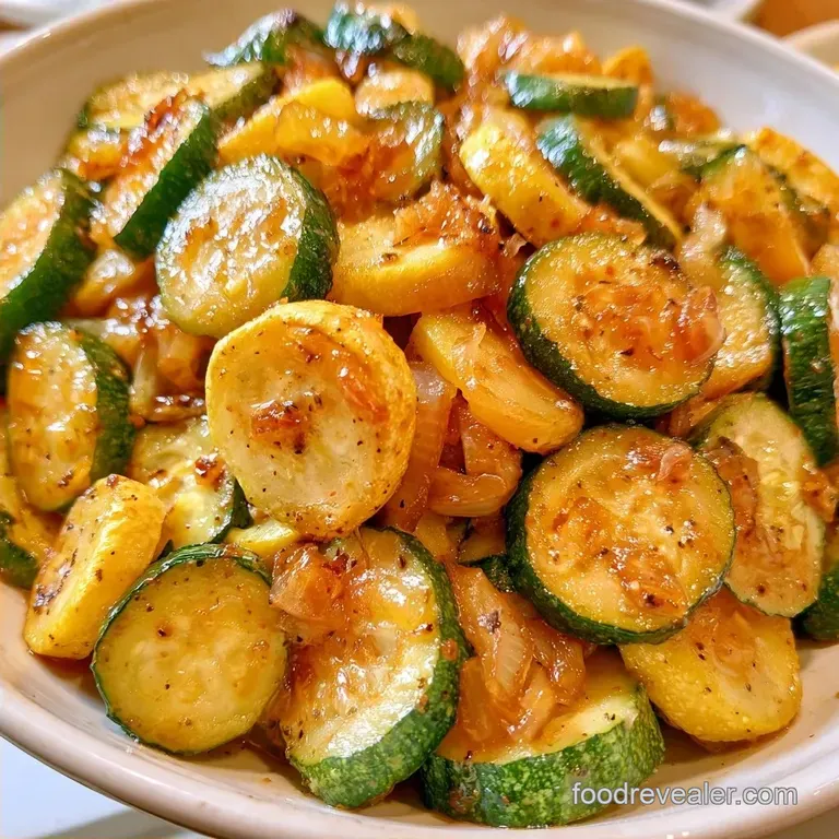 Sauteed Zucchini and Yellow Squash with Garlic