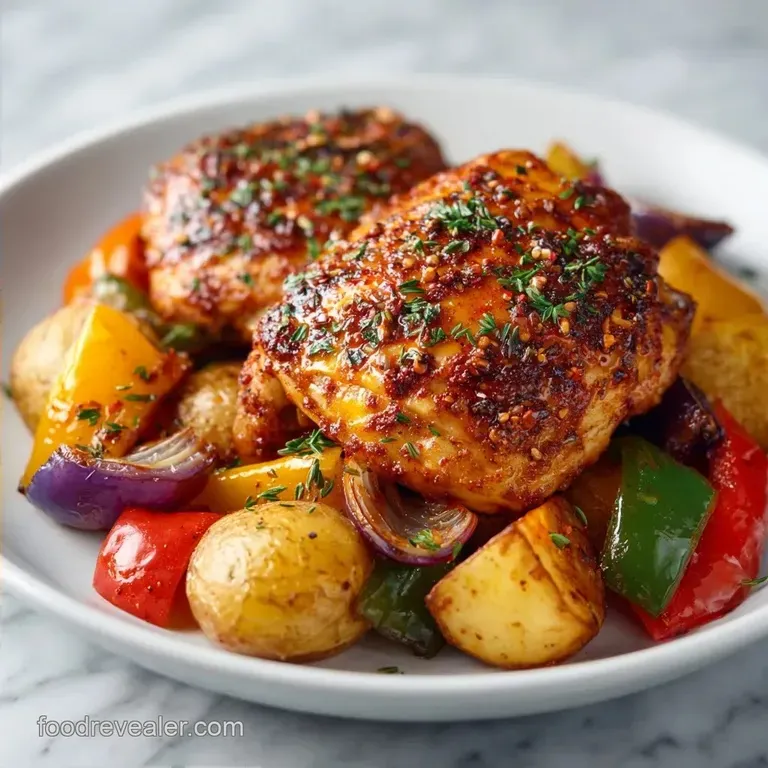 Sheet Pan Chicken: Veggies and Potatoes