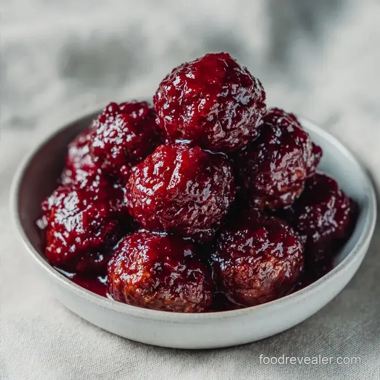 Slow Cooker Event Meatballs: Sticky and Tangy