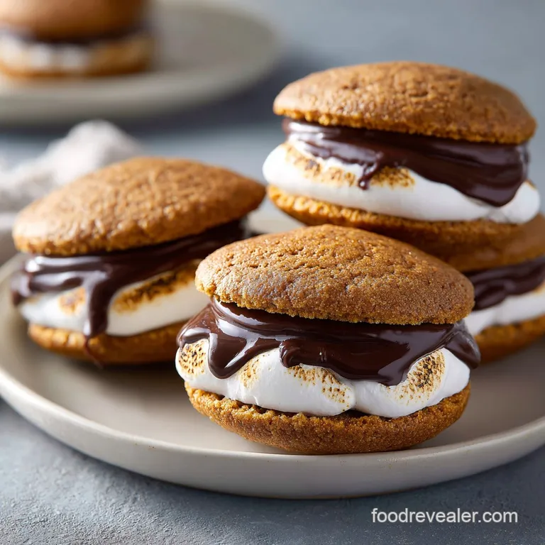 Smores Whoopie Pies: Homemade Campfire Treat