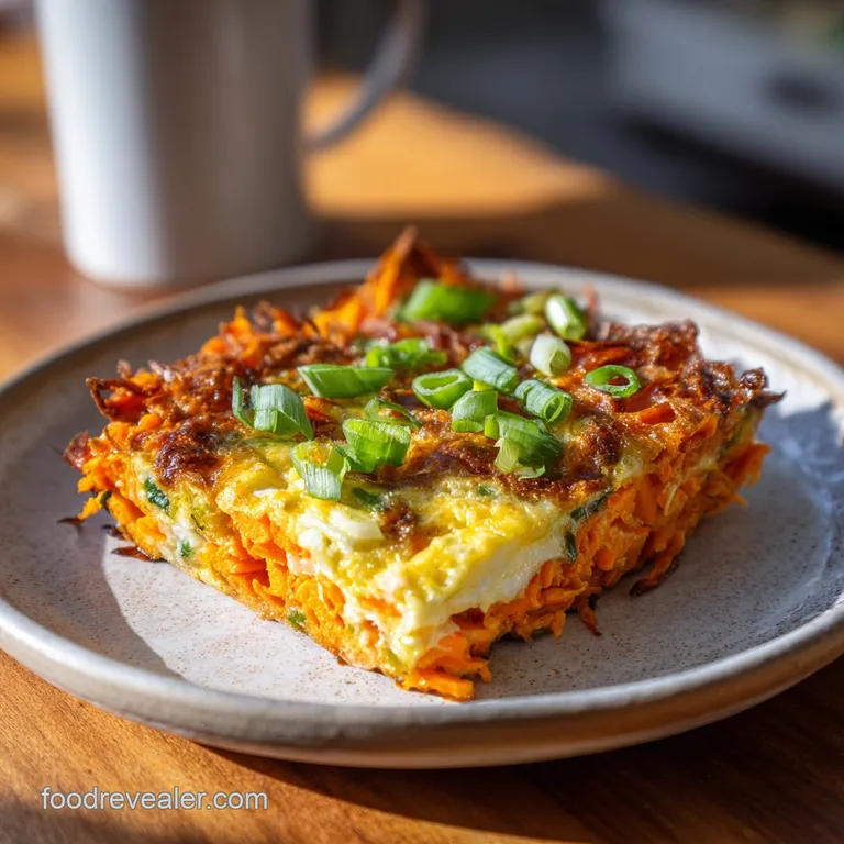 Sweet Potato Egg Casserole: Savory & High Protein