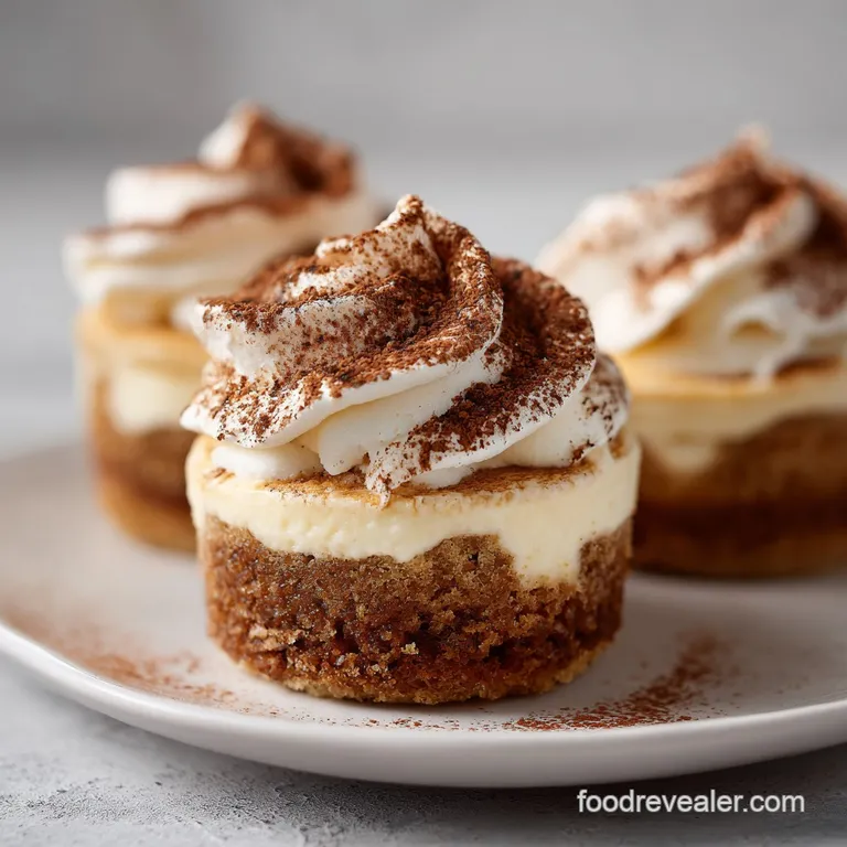 Easy Tiramisu Cake Cupcakes with Mascarpone