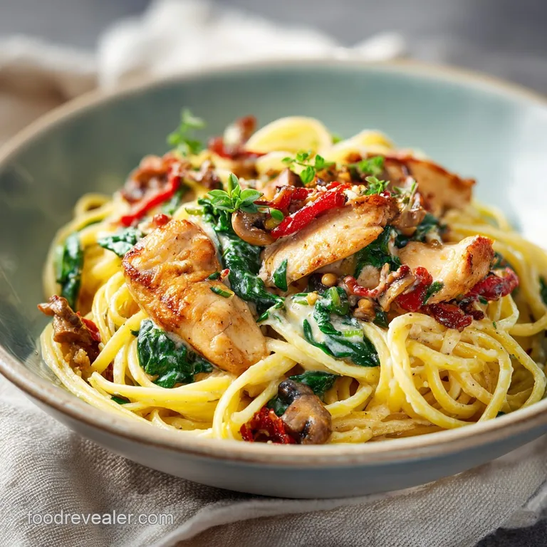 Creamy Tuscan Chicken Pasta