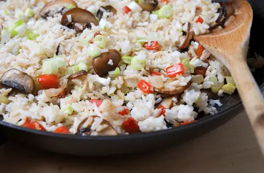 When we need supper and want something nutritious, we can put rice pilaf on top of a mushroom dish. These versatile parts go well with many dishes. If you serve rice pilaf with creamy mushroom soup, everyone leaves our table smiling. 