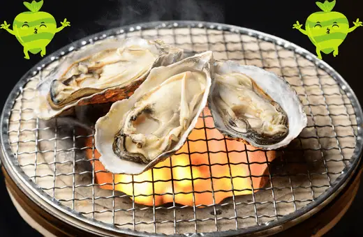 Grilled oysters are sweet, buttery, if not quite tangy. It is also possible that you can add some savory and spicy jambalaya to them. 