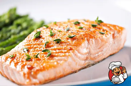 Salmon is a healthy and delicious fish that goes great with rice pilaf. For an easy weeknight meal, try cooking salmon in the oven. 