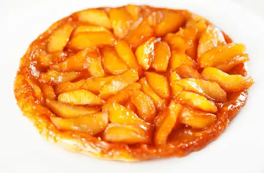 Another popular option is apple tart tatin. This French favorite is essentially an inverted apple pie that pairs perfectly with beef tenderloin.