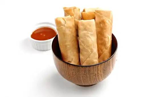 Egg rolls are often served with a variety of dipping sauces. The sweet and sour sauce is the classic pairing