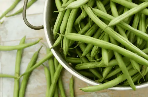 If you're looking for something more savory than vegetables but not as heavy as potatoes, opt for buttery veggies like green beans or Brussels sprouts. 