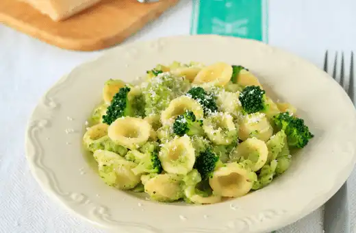 Orecchiette con Broccoli is a perfect side dish for Pork Tenderloin
