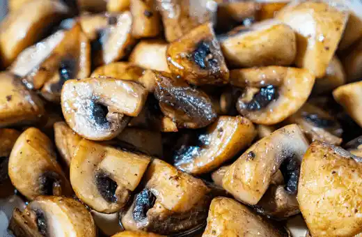 A delicious yet simple side dish to serve with French toast is Sauteed Mushroom