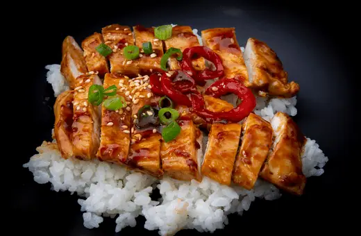 Add Teriyaki Chicken to your next stir-fry dish. It has some great flavors that are sure to impress. 