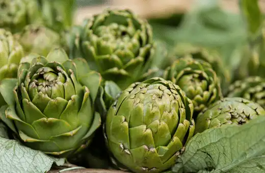 With their bold flavor, artichokes make an excellent side dish for teriyaki salmon. This vegetable is rich in potassium, magnesium, and vitamins A, B, and C.