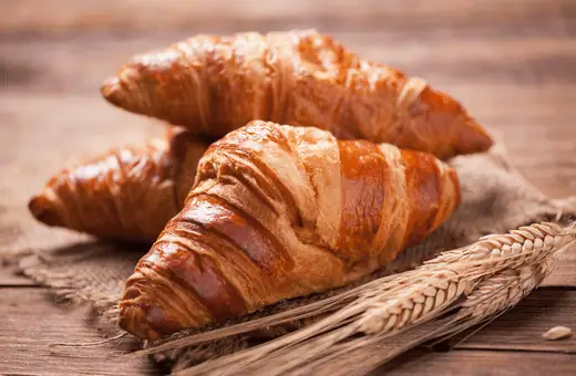 croissants is a great dish to serve with coffee