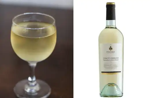 Pinot Grigio is an Italian white wine that pairs exceptionally well with seafood.