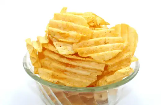 Potato Chips go excellent with ceviche