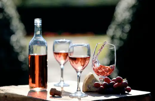 Rose wine is a lighter, more subtle flavor compared to other types of wine, which makes it an ideal accompaniment for seafood dishes.