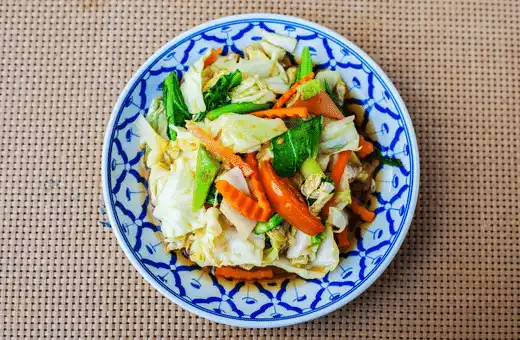Fresh stir-fried vegetables are a great way to add color, texture, and nutrition to your meal, especially with Teriyaki Meatballs