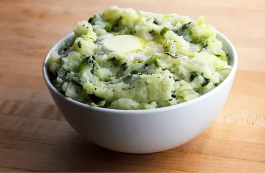colcannon is a good side to serve with  fried potatoes
