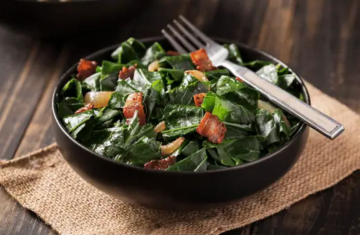 you can try collard greens to serve with oxtails