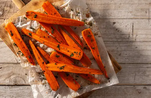 Crispy Roasted Carrots