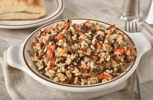 curried rice pilaf  is a good match to serve with chicken and casserole