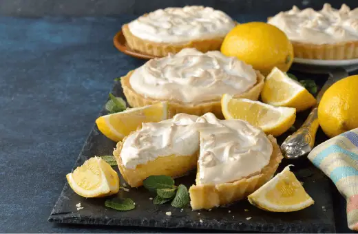 Meringue is another great dessert that pairs perfectly with beef stroganoff. 