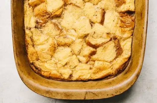 French Toast Casserole goes excellent with french bread