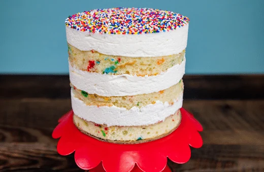 funfetti cake is a good side to serve with beer brats