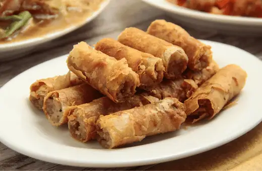 lumpiang togue is a good side to serve with lumpia 