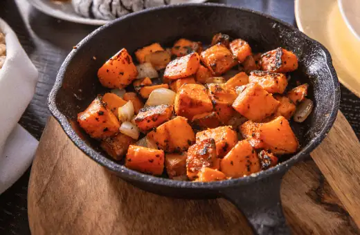 roasted sweet potatoes are an excellent choice to enjoy your corn casserole
