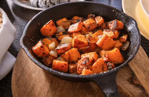 you can serve roasted sweet potatoes with cornish hens