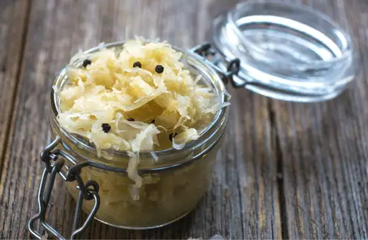 sauerkraut is a classic side that pairs perfectly with your beer brats