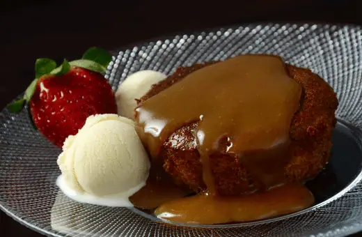 Sticky Toffee Pudding Cake goes well with steak