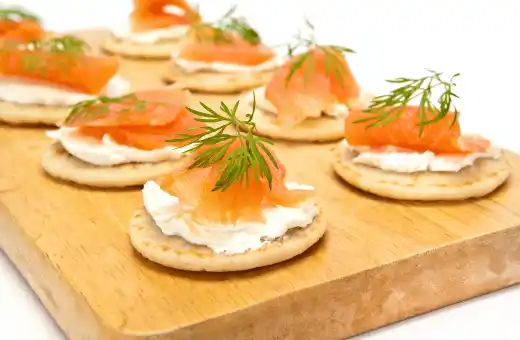 Blinis are the perfect base for caviar
