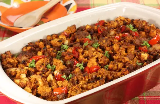 stuffing is good  to go with chicken ala king