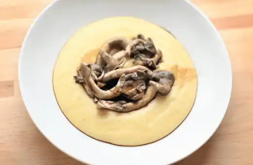 Creamy Polenta With Mushrooms