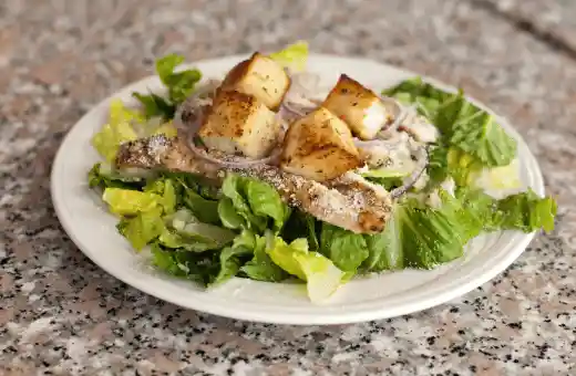 chicken Caesar salad