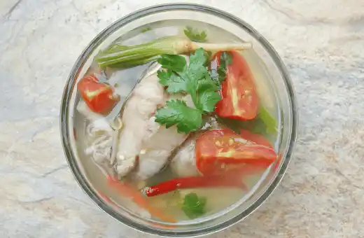 Asian-Style Fish Soup