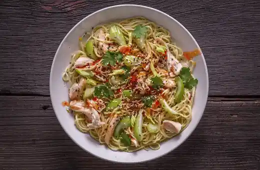 Sweet and Spicy Noodle Salad