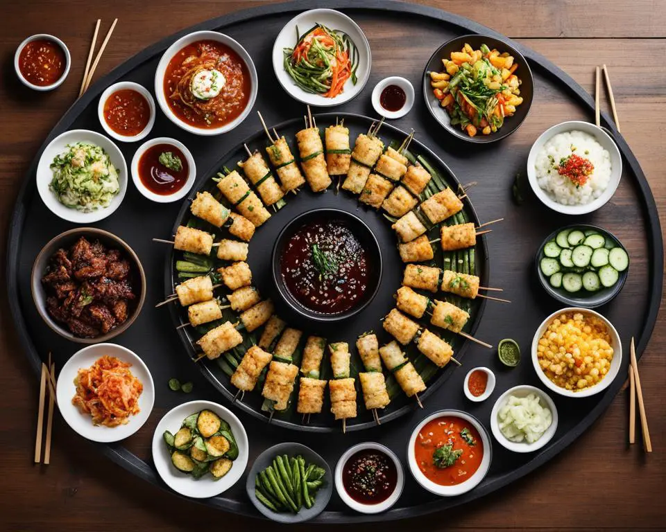 Delicious Korean BBQ side dishes